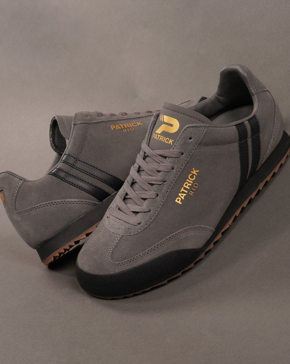 Patrick Rio Sneakers Anthrazit / Schwarz