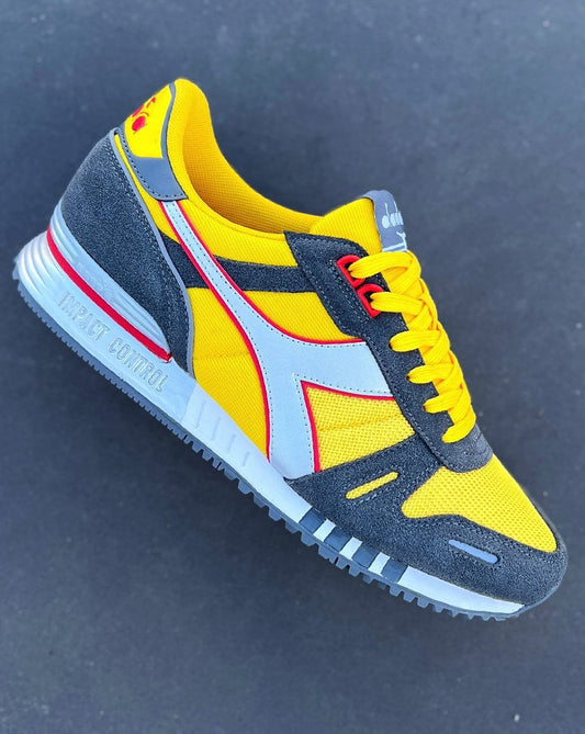 Diadora Diadora Titan Seb Sneaker Gelb / Silbergrau