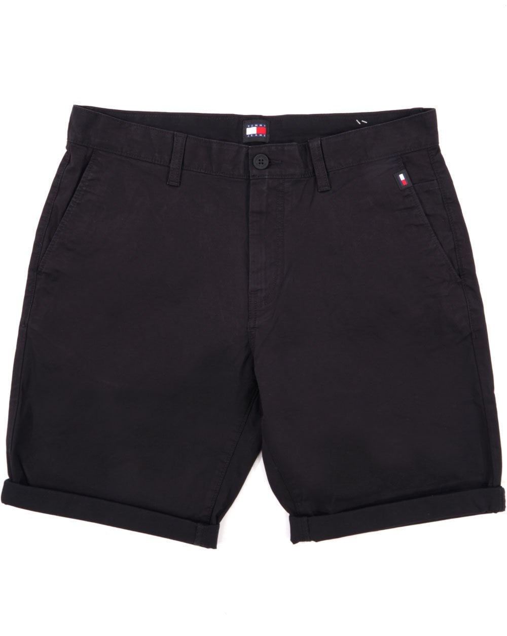 Tommy Jeans Scanton Chino-Shorts in Schwarz