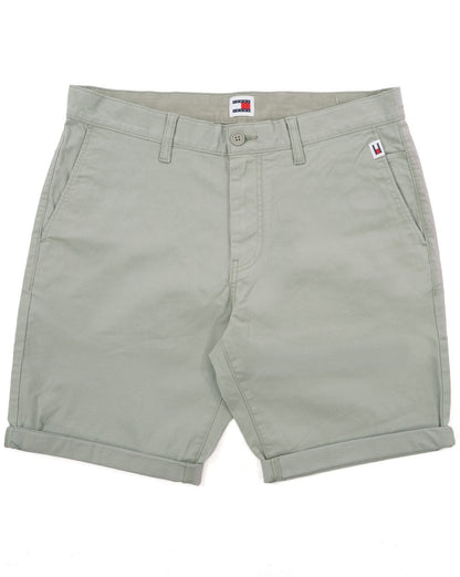 Tommy Jeans – Scanton – Chino-Shorts in verblasstem Weidenrot
