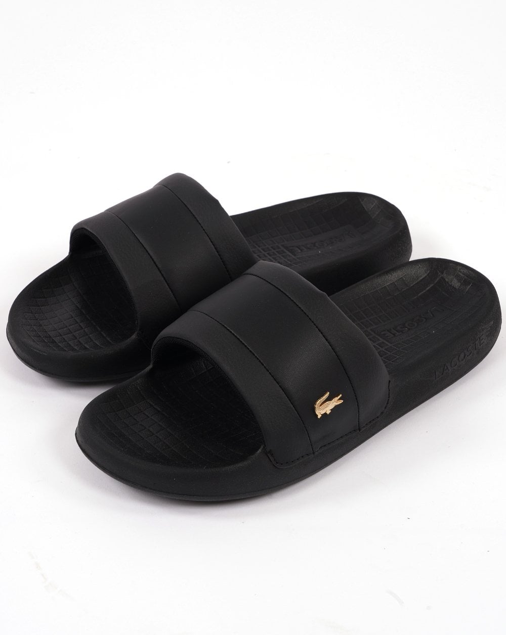 Lacoste Serve Hybrid Slide Black