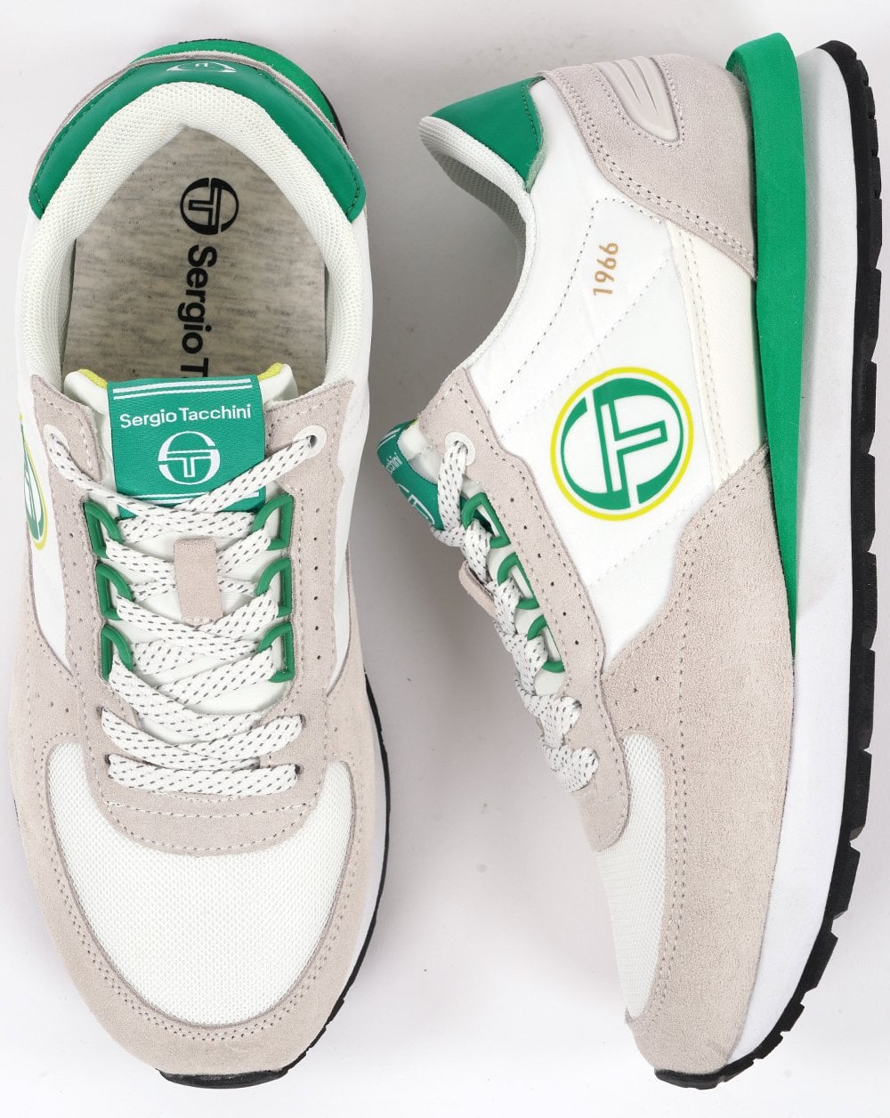 Sergio Tacchini Venezia Trainer Weiß Grün