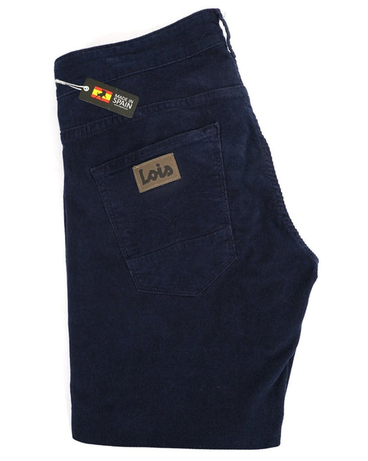 Lois Sierra Nadelkordeln Marineblau