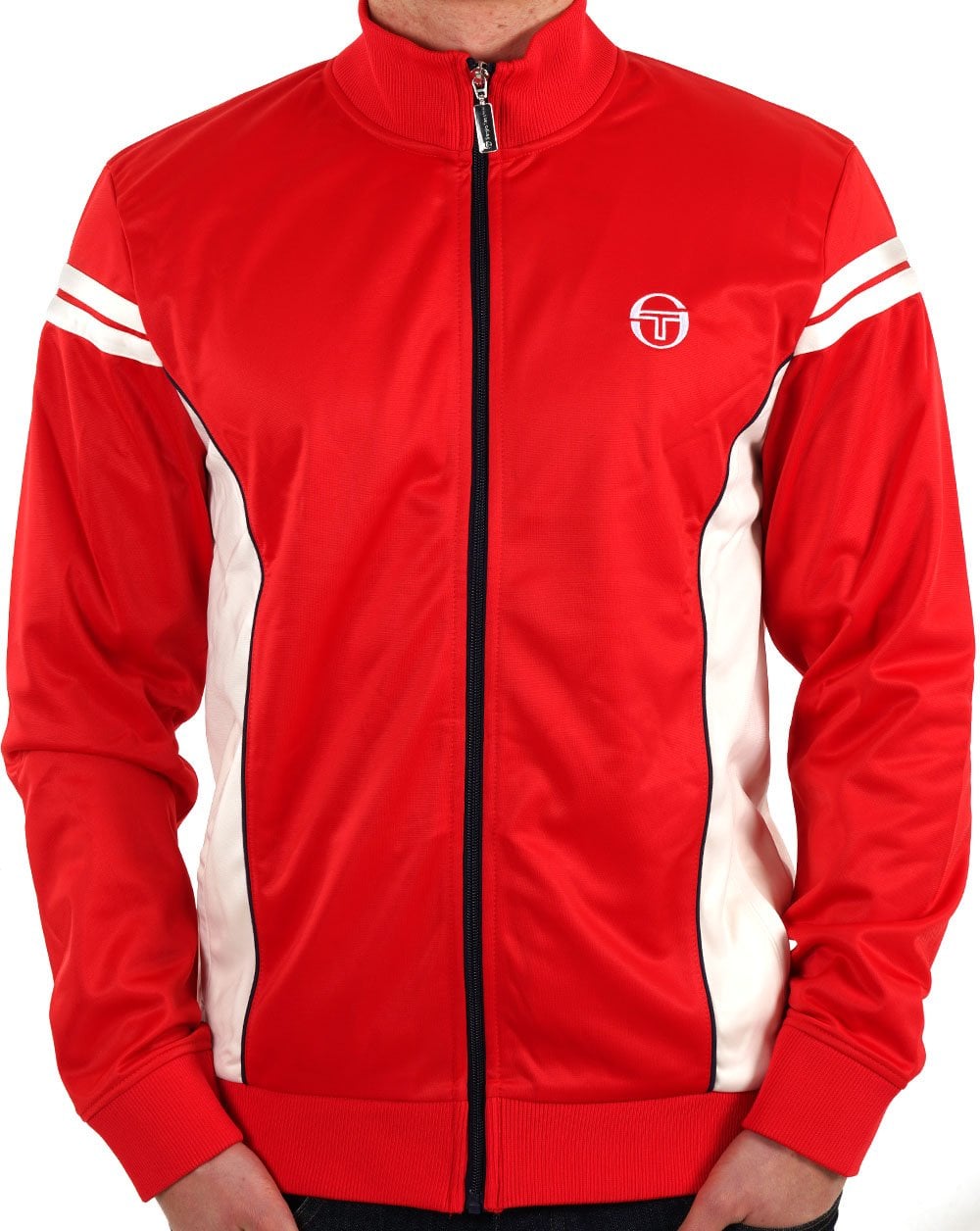 Sergio Tacchini Fjord Trainingsjacke Rot / Off-White