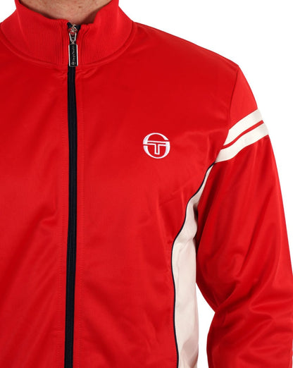Sergio Tacchini Fjord Trainingsjacke Rot / Off-White