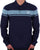 Sergio Tacchini Young Line LS Polo Shirt Navy/Soft Blue