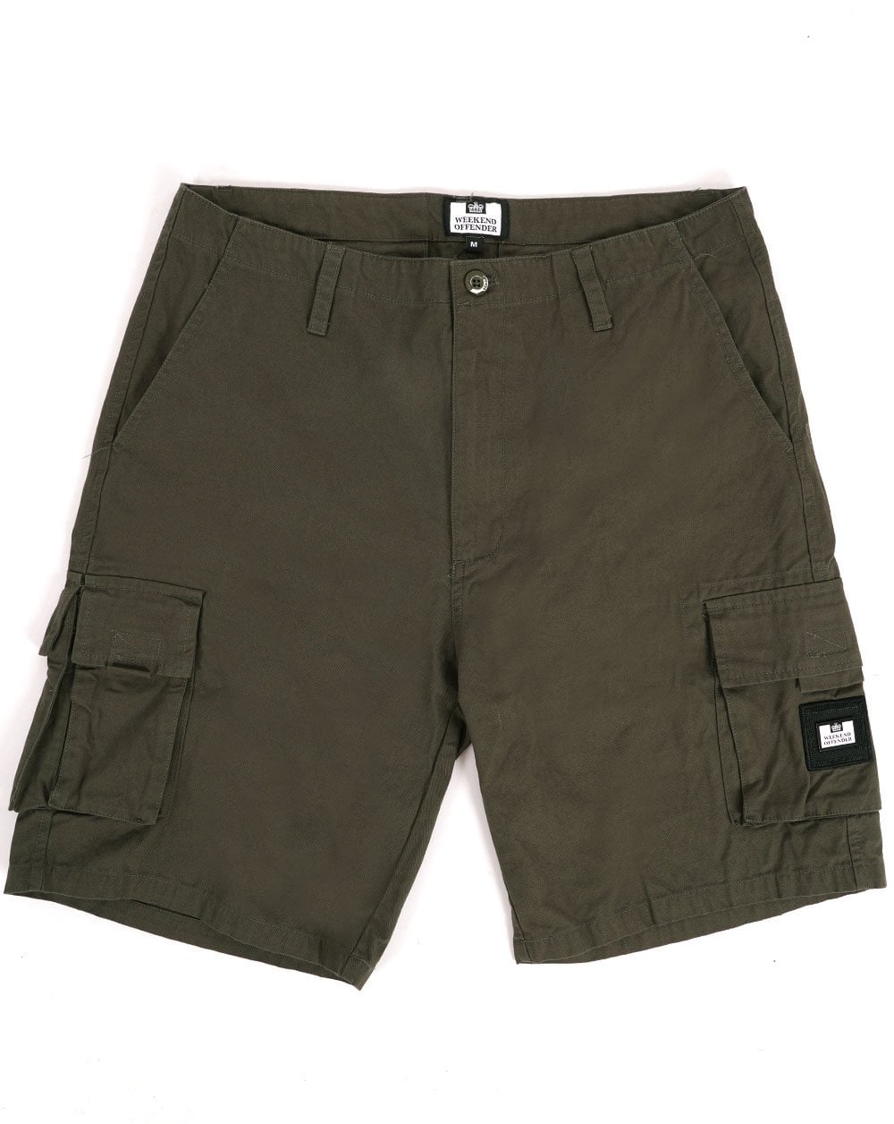 Weekend Offender Cargo-Shorts Khaki Grün