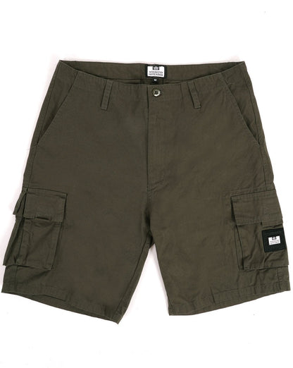 Weekend Offender Cargo-Shorts Khaki Grün