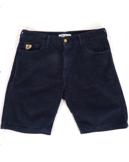 Lois Pepe Jumbo Cord Shorts Marineblau