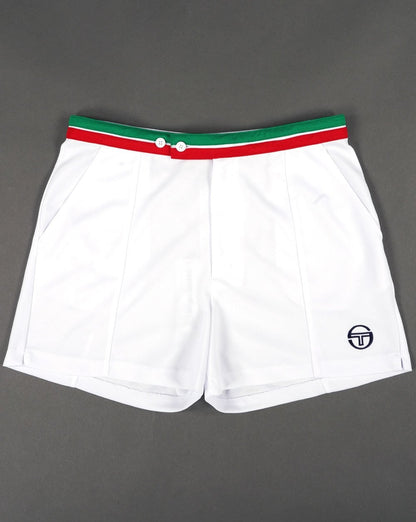 Sergio Tacchini Jimmy Tennisshorts Weiß