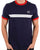 Sergio Tacchini Supermac T Shirt Navy/Red/White