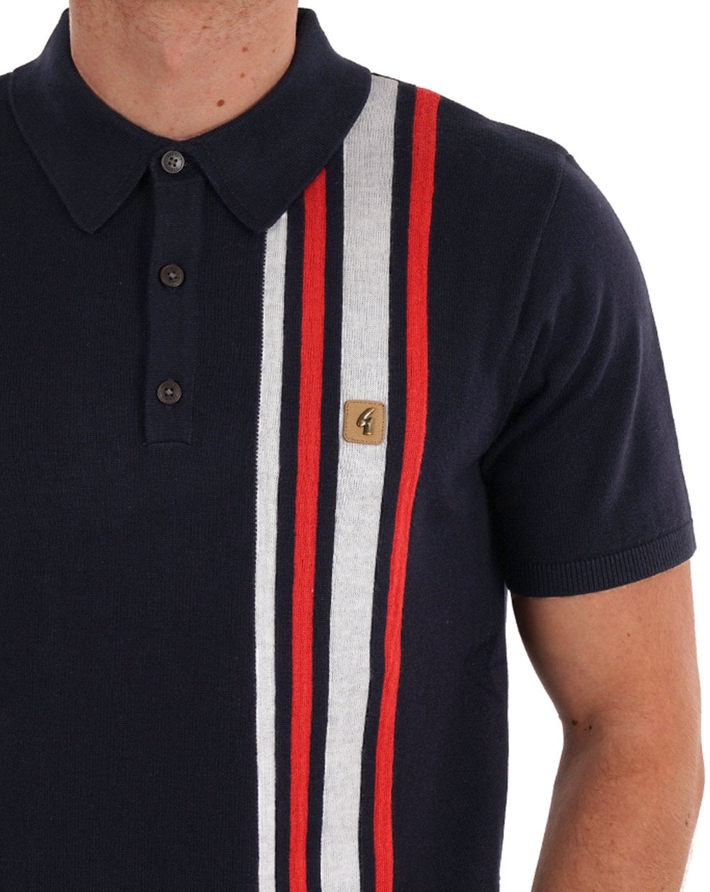 Gabicci Vintage Soda Strickpolo Marineblau
