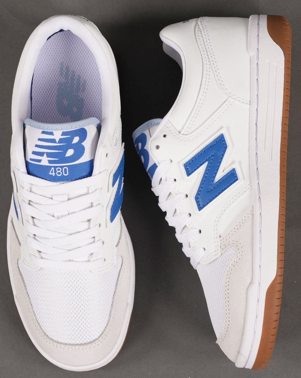 New Balance 480 Trainer Weiß/Blau