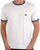 Gabicci Vintage Knitted Textured T-shirt White