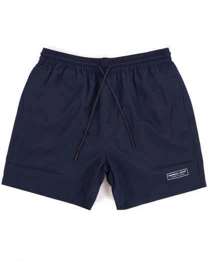 Marshall Artist Signature Badeshorts, Marineblau