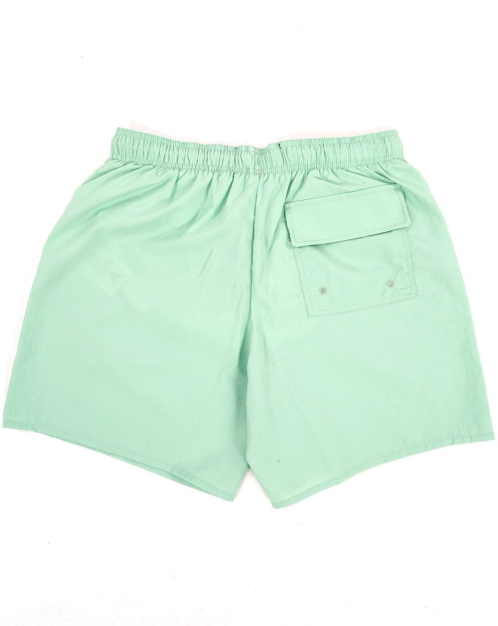 Lyle &amp; Scott – Badeshorts mit Logo in Pastellgrün