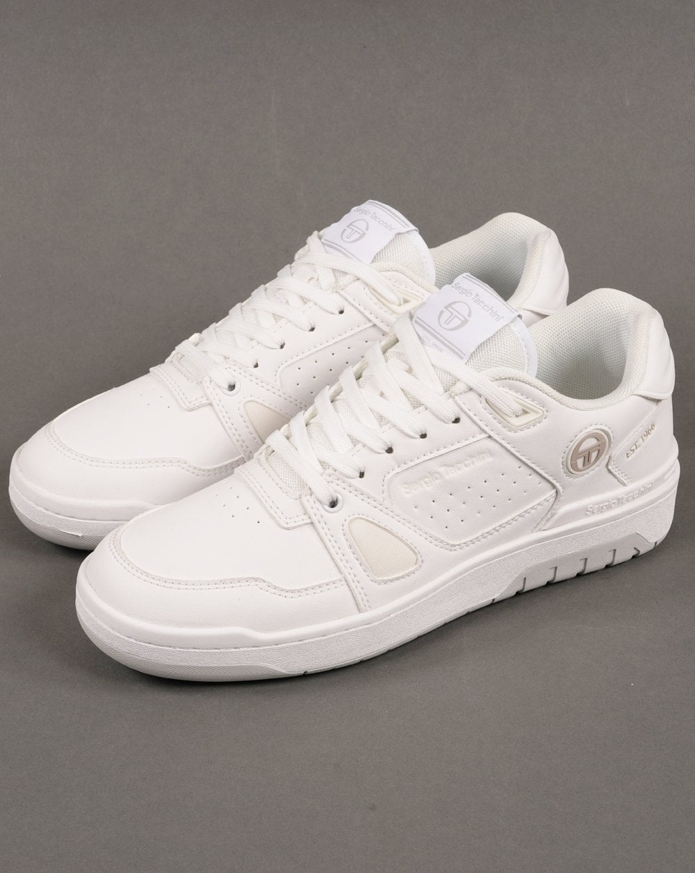 Sergio Tacchini Milano Trainer Reinweiß