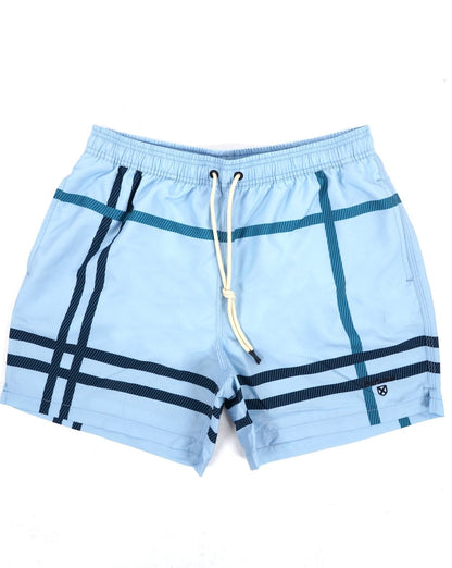 Barbour Twain Badeshorts Chambray