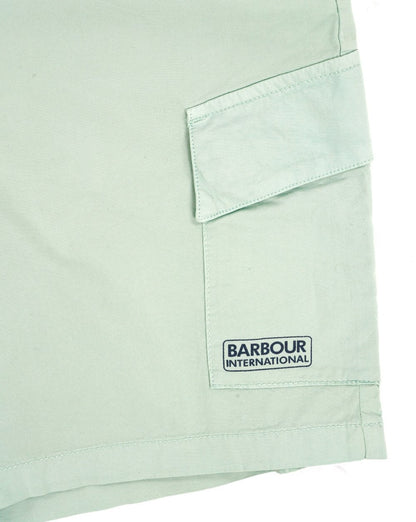 Barbour International Parson Short Grün Feige