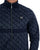Sergio Tacchini Dallas Monogram Track Top Navy Blue