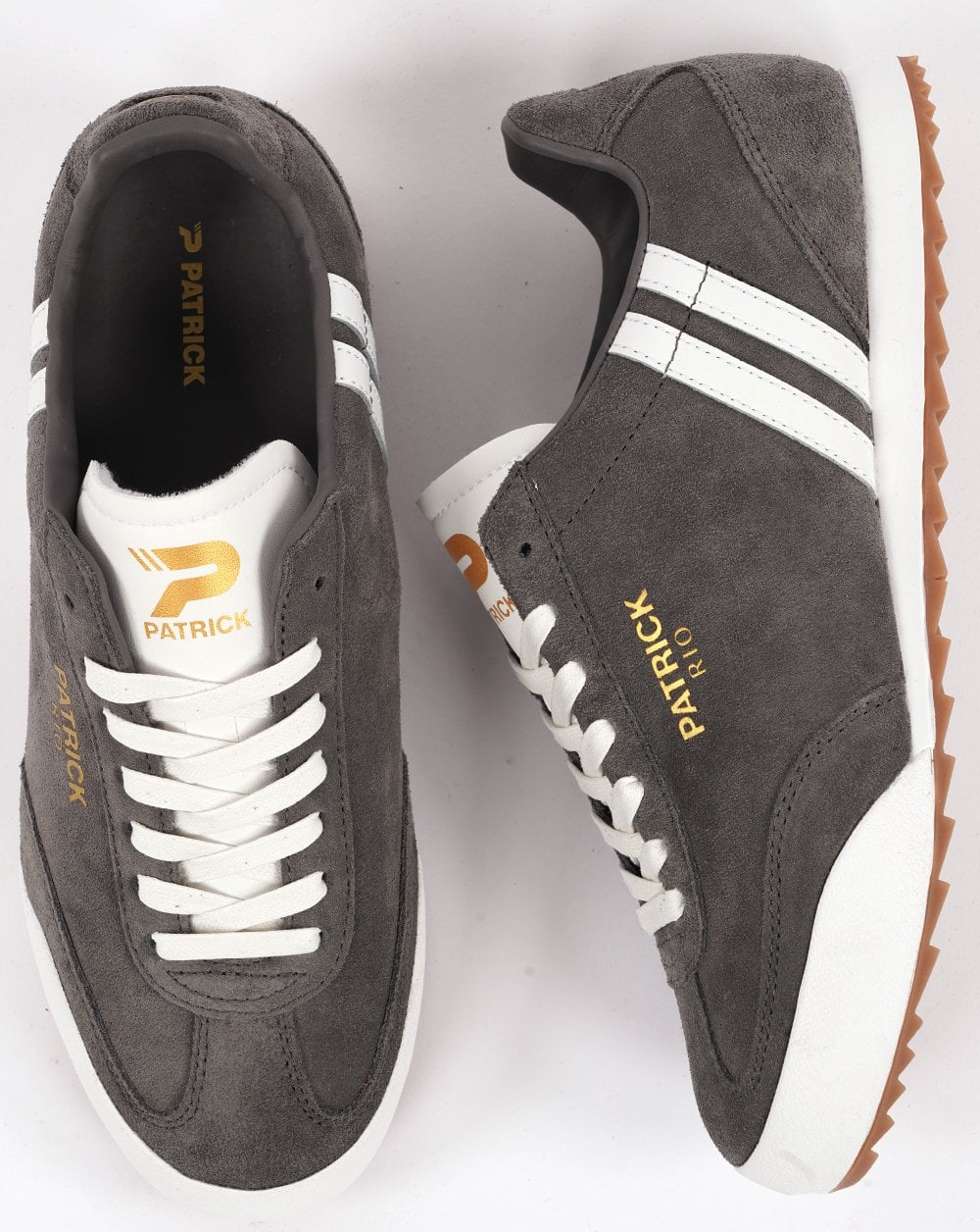 Patrick Rio Sneakers Grau/Weiß