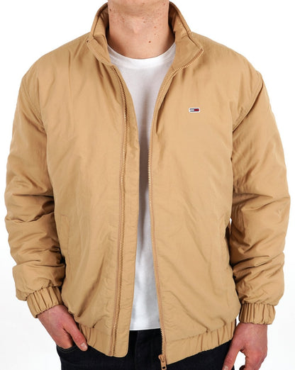 Tommy Jeans – Essential – Wattierte Jacke in Tawny Sand