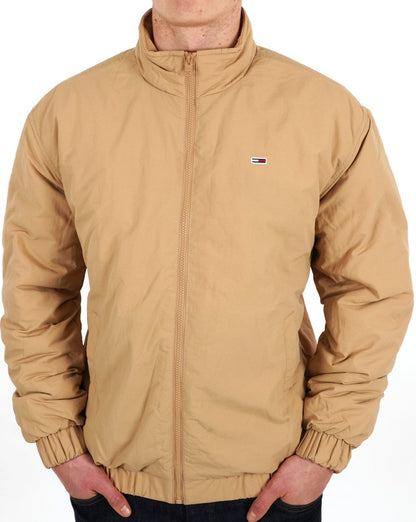 Tommy Jeans – Essential – Wattierte Jacke in Tawny Sand