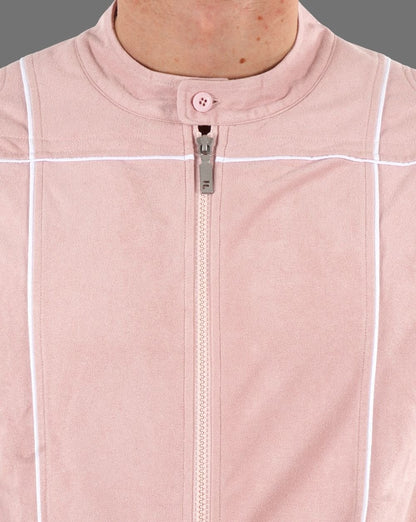 Fila Vintage Terrinda Mk3 Trainingsjacke Pink/Weiß