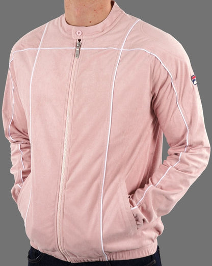 Fila Vintage Terrinda Mk3 Trainingsjacke Pink/Weiß