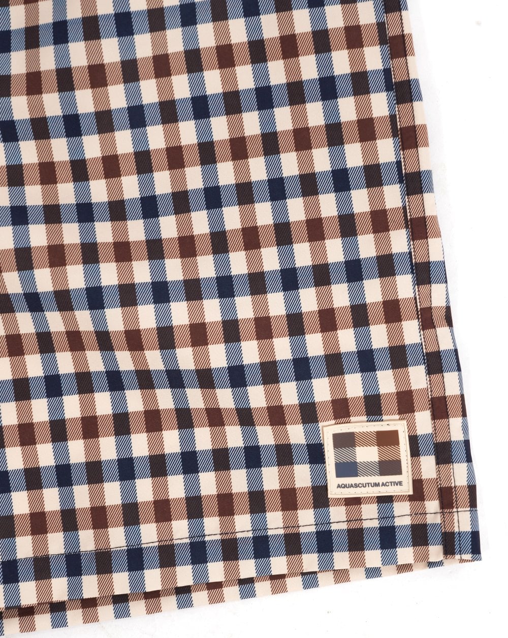 Aquascutum Hydro Clip Check Kurzcheck