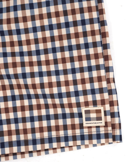 Aquascutum Hydro Clip Check Kurzcheck