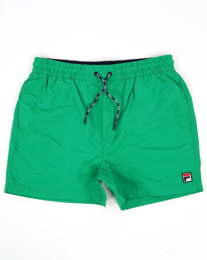 Fila Vintage Badeshorts Grün/Marineblau
