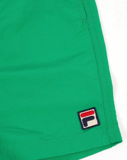 Fila Vintage Badeshorts Grün/Marineblau
