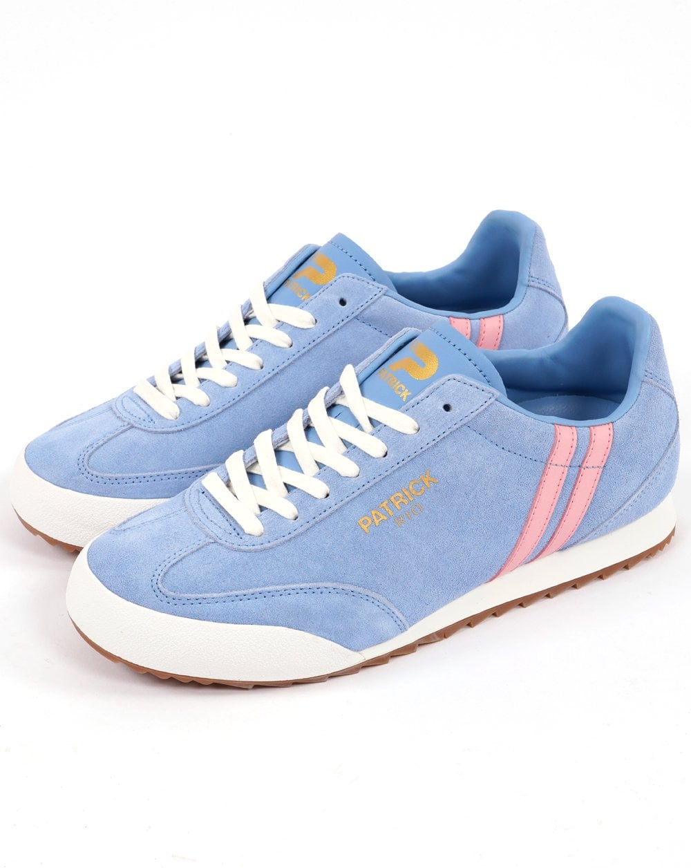 Patrick Rio Sneakers Himmelblau/Pink