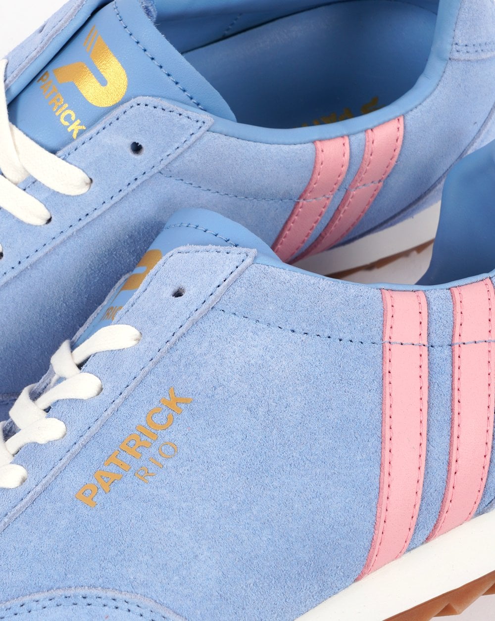Patrick Rio Sneakers Himmelblau/Pink