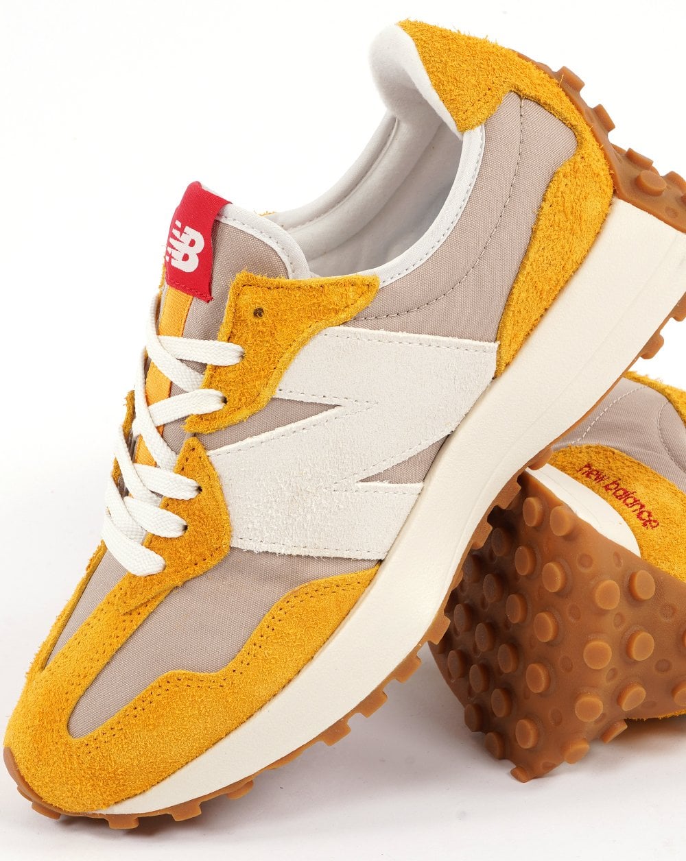 New Balance 327 Trainer Gelb/Grau