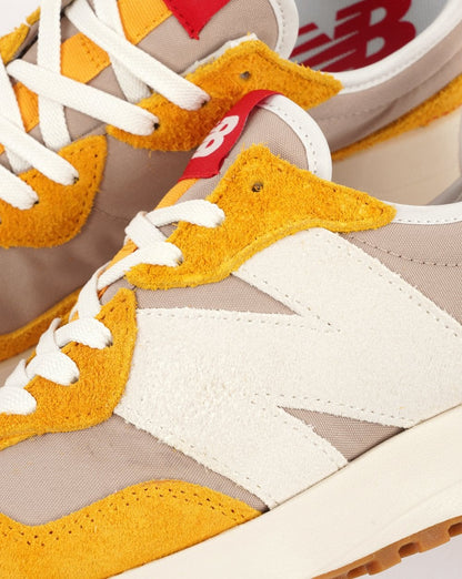 New Balance 327 Trainer Gelb/Grau