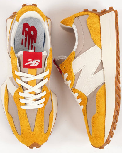 New Balance 327 Trainer Gelb/Grau
