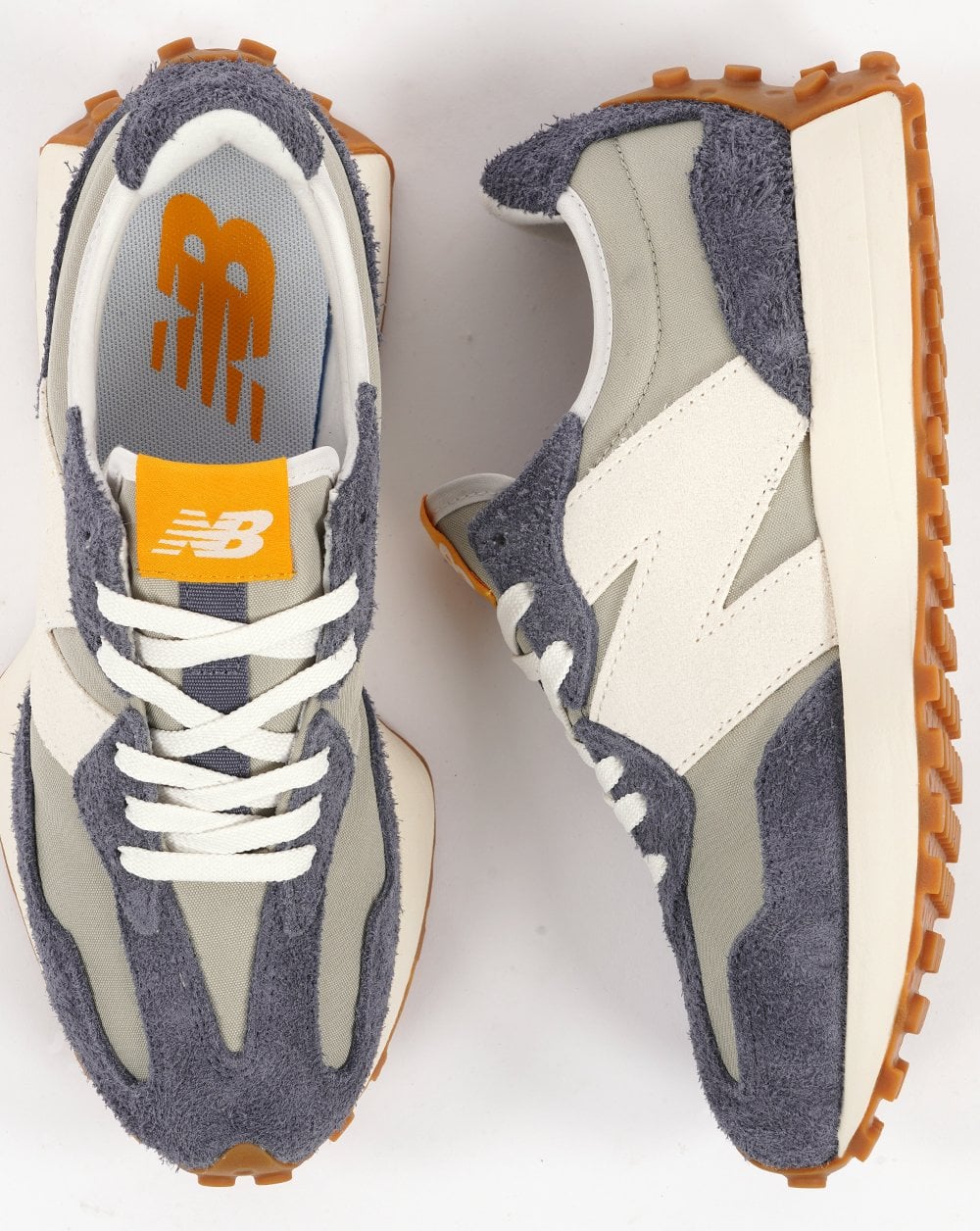 New Balance 327 Trainer Grau/Grau