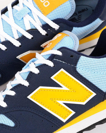 New Balance 500 Trainer Himmelblau Gelb