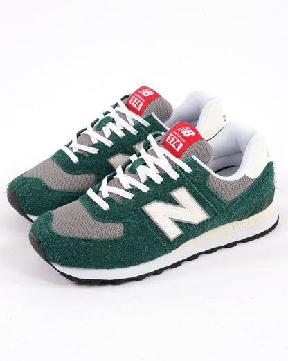 New Balance 574 Trainer Grün/Grau