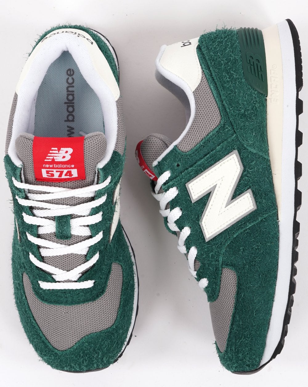 New Balance 574 Trainer Grün/Grau