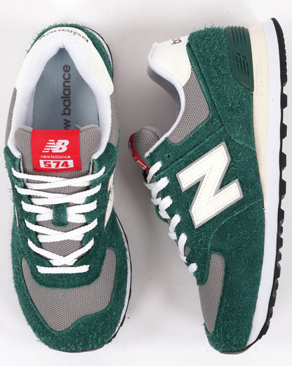 New Balance 574 Trainer Grün/Grau