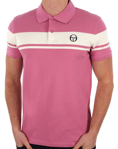 Sergio Tacchini Young Line Polo Shirt Pink/Gardenia
