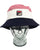 Fila Vintage Marco Bucket Hat Deep Pink/Navy/Gardenia