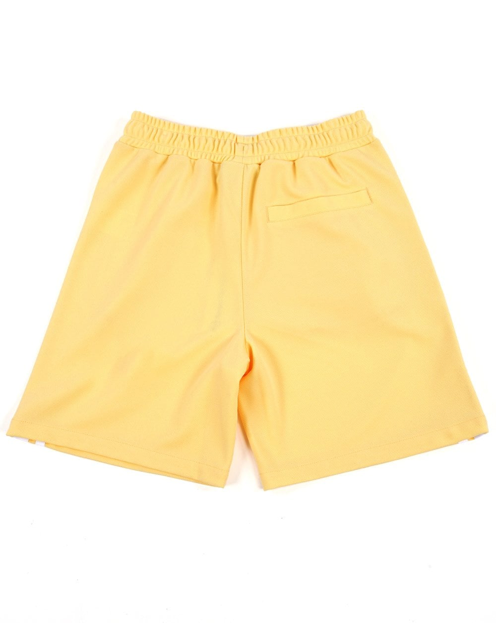Sergio Tacchini Gestreifte Freizeitshorts Gelb/Weiß