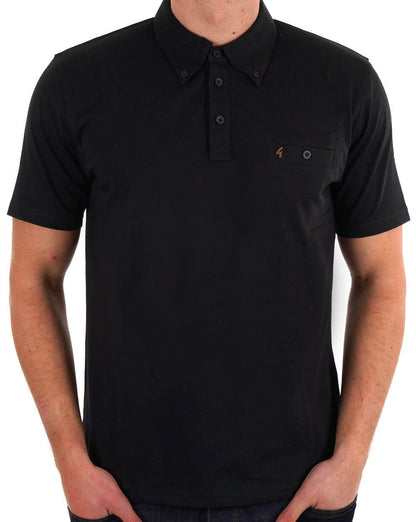 Gabicci Vintage Poloshirt Schwarz