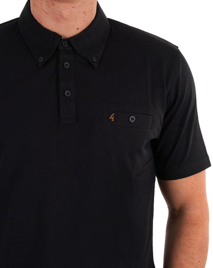 Gabicci Vintage Poloshirt Schwarz
