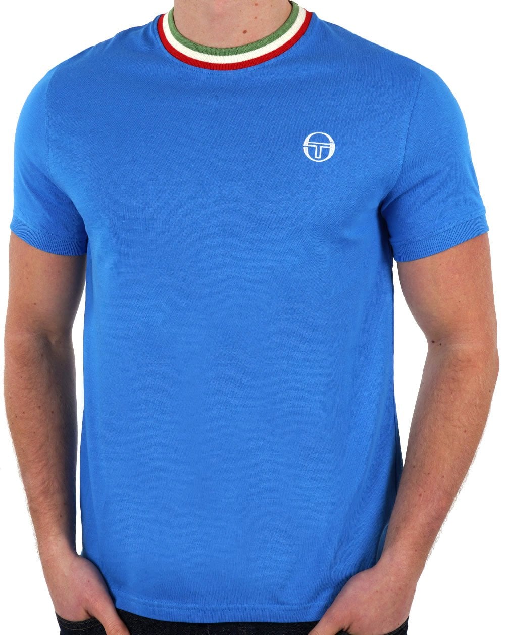 Sergio Tacchini Rainer T Shirt Blue