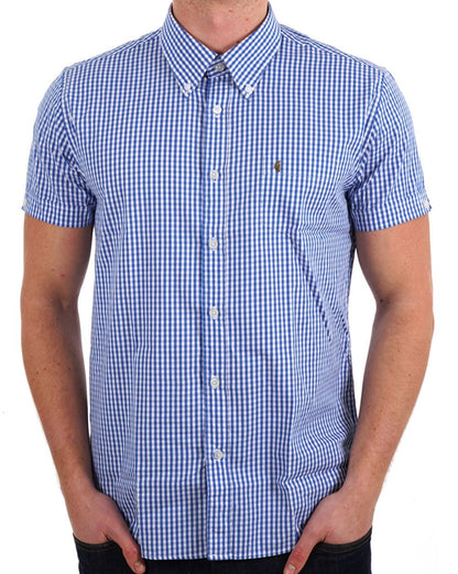 Gabicci Vintage Frazier Gingham Kurzarmhemd Thames